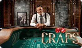 Table de craps en direct