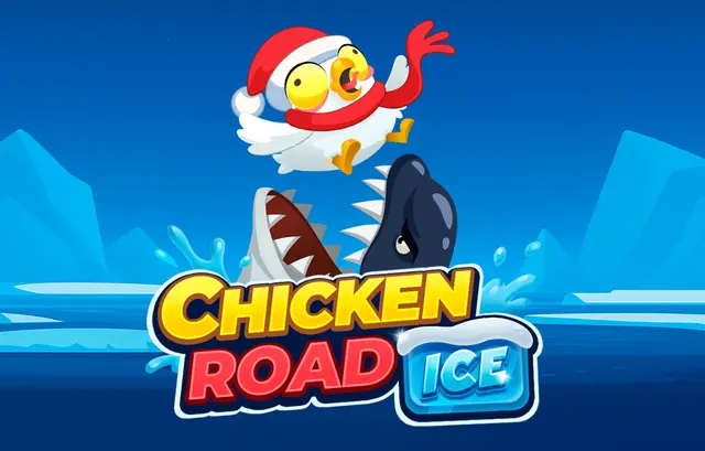 Chicken Road Ice, version glacée hivernale