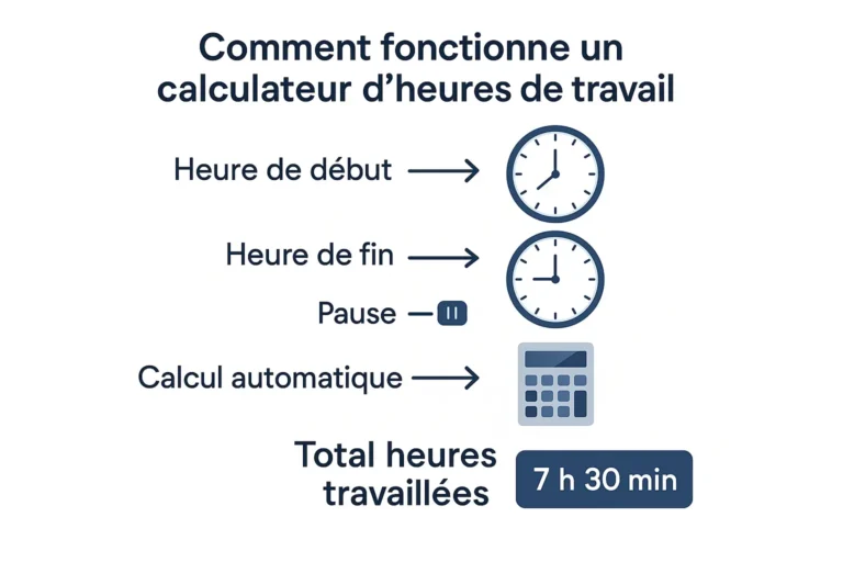Meilleur calculateur heures travail en ligne