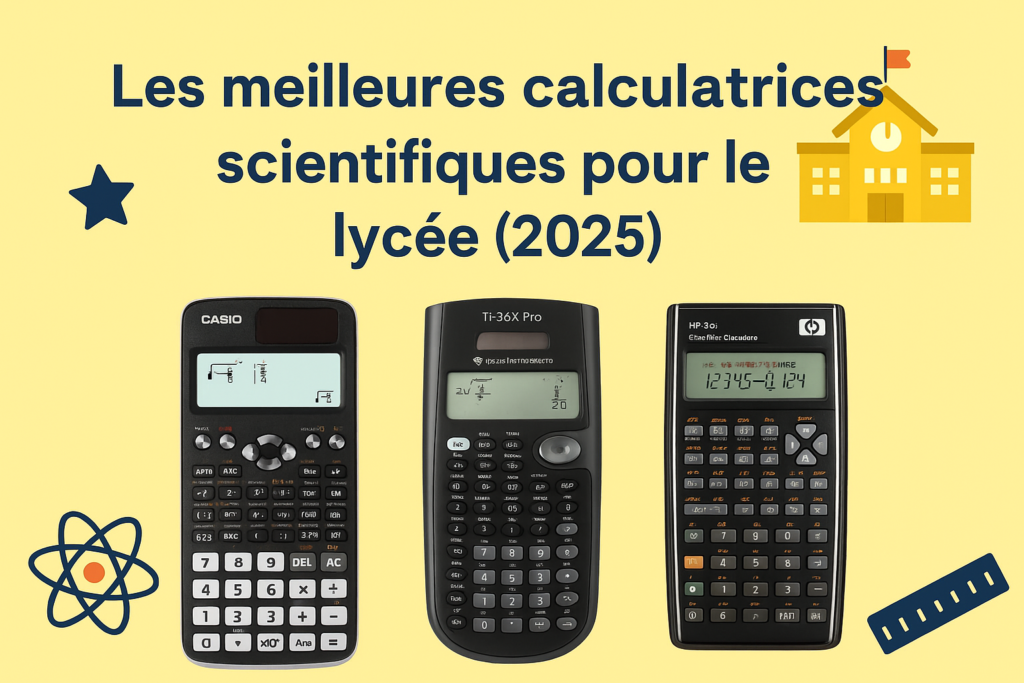 Les meilleures calculatrices scientifiques pour le lycée