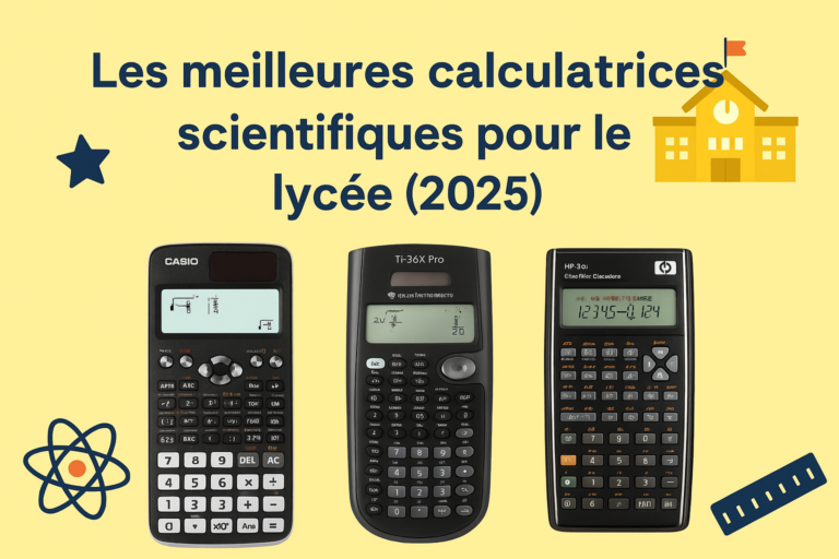 Les meilleures calculatrices scientifiques pour le lycée